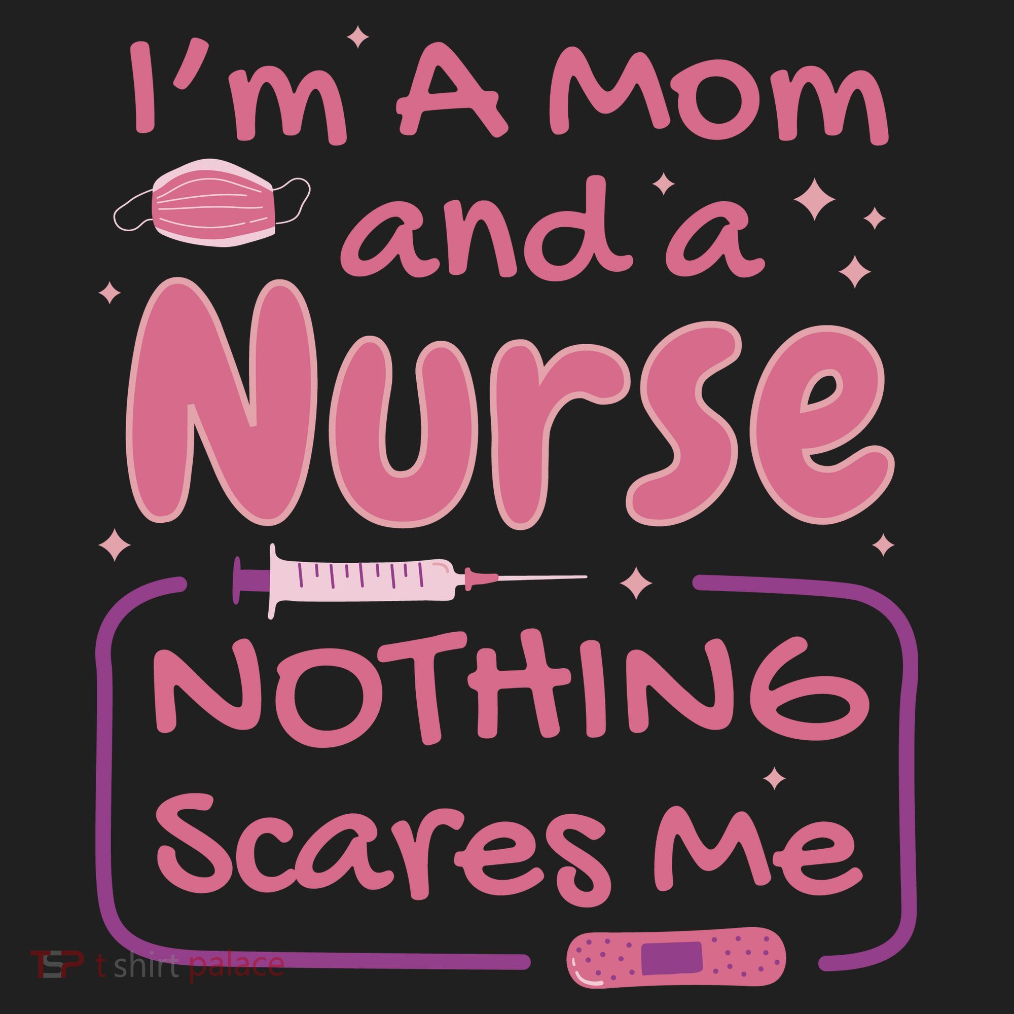 I'm A Mom And A Nurse Nothing Scares Me Funny Beanie