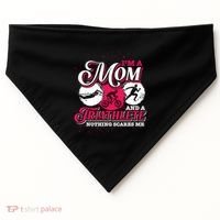 Im A Mom And A Triathlete Triathlon Cute Gift USA-Made Doggie Bandana thumb 0