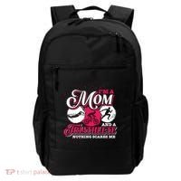 Im A Mom And A Triathlete Triathlon Cute Gift Backpack thumb 0