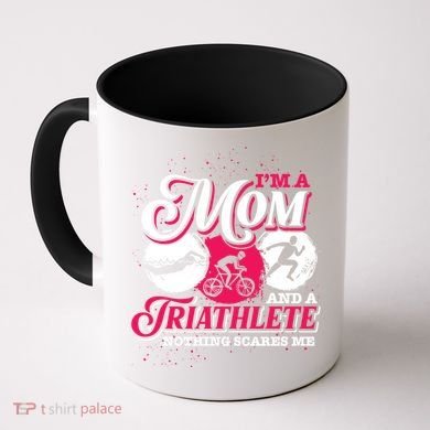 Im A Mom And A Triathlete Triathlon Cute Gift Coffee Mug