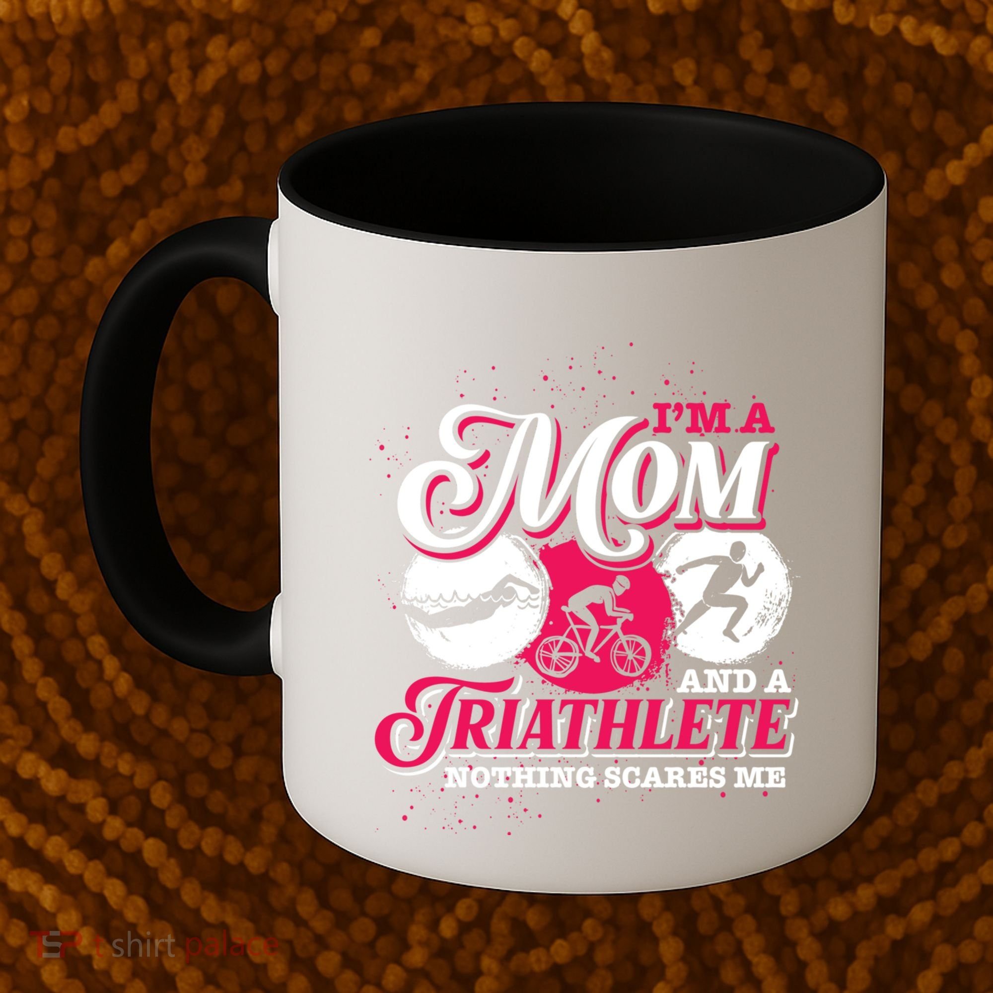 Im A Mom And A Triathlete Triathlon Cute Gift Coffee Mug