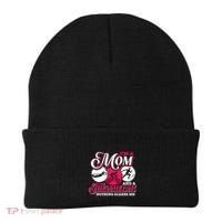 Im A Mom And A Triathlete Triathlon Cute Gift Beanie thumb 0
