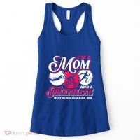 Im A Mom And A Triathlete Triathlon Cute Gift Women's Tank Top thumb 0