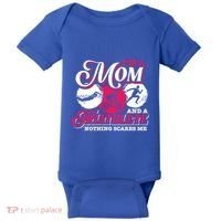 Im A Mom And A Triathlete Triathlon Cute Gift Baby Bodysuit thumb 0