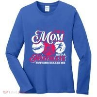 Im A Mom And A Triathlete Triathlon Cute Gift Women's Long Sleeve Shirt thumb 0