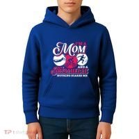 Im A Mom And A Triathlete Triathlon Cute Gift Kids Hoodie thumb 4