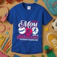 Im A Mom And A Triathlete Triathlon Cute Gift Kids T-Shirt thumb 3