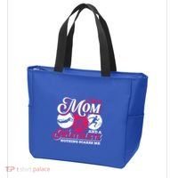 Im A Mom And A Triathlete Triathlon Cute Gift Tote Bag thumb 3