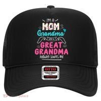 I'm A Mom Grandma And Great Grandma Gift Funny Grandma Gift Hat thumb 0