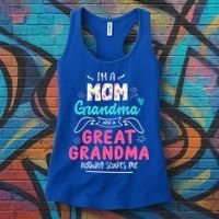 I'm A Mom Grandma And Great Grandma Gift Funny Grandma Gift Women's Tank Top thumb 3