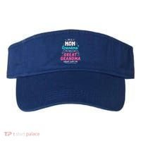 I'm A Mom Grandma And Great Grandma Gift Funny Grandma Gift Visor thumb 0
