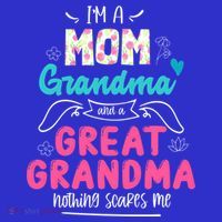 I'm A Mom Grandma And Great Grandma Gift Funny Grandma Gift Visor thumb 3