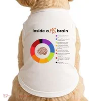 Inside A Ms Brain Multiple Sclerosis Awareness Doggie Tank thumb 0