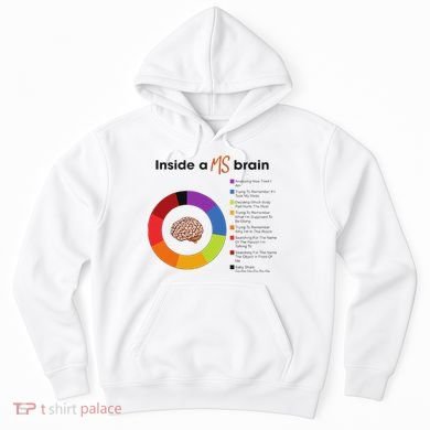 Inside A Ms Brain Multiple Sclerosis Awareness Hoodie