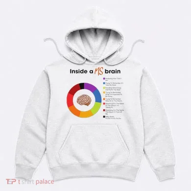 Inside A Ms Brain Multiple Sclerosis Awareness Hoodie