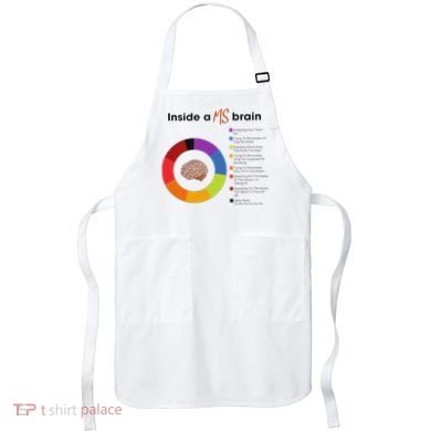 Inside A Ms Brain Multiple Sclerosis Awareness Apron