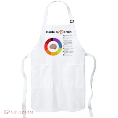 Inside A Ms Brain Multiple Sclerosis Awareness Apron