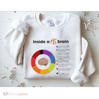 Inside A Ms Brain Multiple Sclerosis Awareness Sweatshirt thumb 2