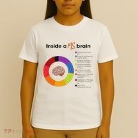 Inside A Ms Brain Multiple Sclerosis Awareness T-Shirt thumb 4
