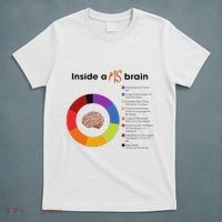 Inside A Ms Brain Multiple Sclerosis Awareness T-Shirt thumb 5