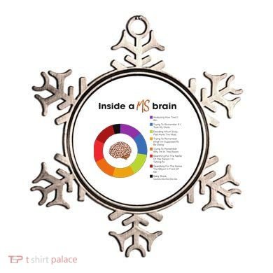 Inside A Ms Brain Multiple Sclerosis Awareness Ornament
