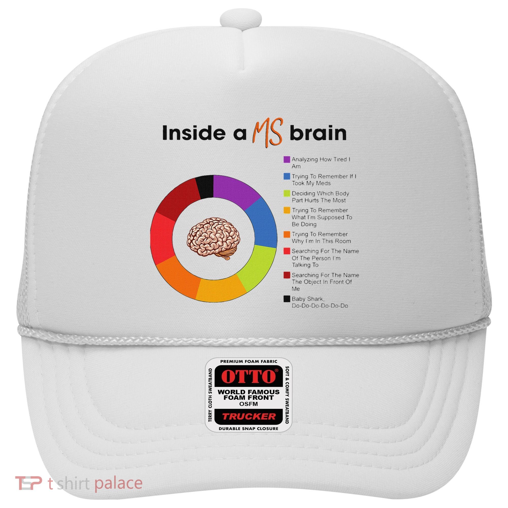 Inside A Ms Brain Multiple Sclerosis Awareness Hat