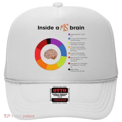 Inside A Ms Brain Multiple Sclerosis Awareness Hat