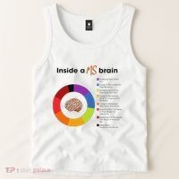 Inside A Ms Brain Multiple Sclerosis Awareness Tank Top thumb 2