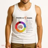 Inside A Ms Brain Multiple Sclerosis Awareness Tank Top thumb 3