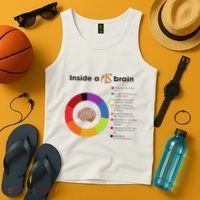 Inside A Ms Brain Multiple Sclerosis Awareness Tank Top thumb 4