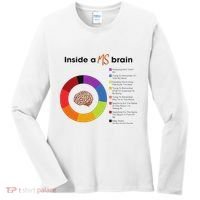 Inside A Ms Brain Multiple Sclerosis Awareness Women's Long Sleeve Shirt thumb 0