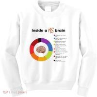Inside A Ms Brain Multiple Sclerosis Awareness Kids Sweatshirt thumb 0