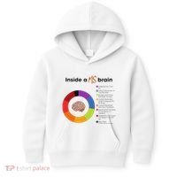 Inside A Ms Brain Multiple Sclerosis Awareness Kids Hoodie thumb 0