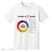 Inside A Ms Brain Multiple Sclerosis Awareness Kids T-Shirt thumb 0