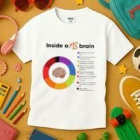 Inside A Ms Brain Multiple Sclerosis Awareness Kids T-Shirt thumb 3