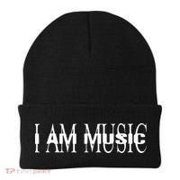 I Am Music Rap Trap Hip Hop Rage Beanie thumb 0