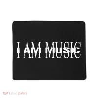 I Am Music Rap Trap Hip Hop Rage Mousepad thumb 0