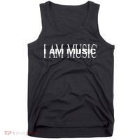 I Am Music Rap Trap Hip Hop Rage Tank Top thumb 0