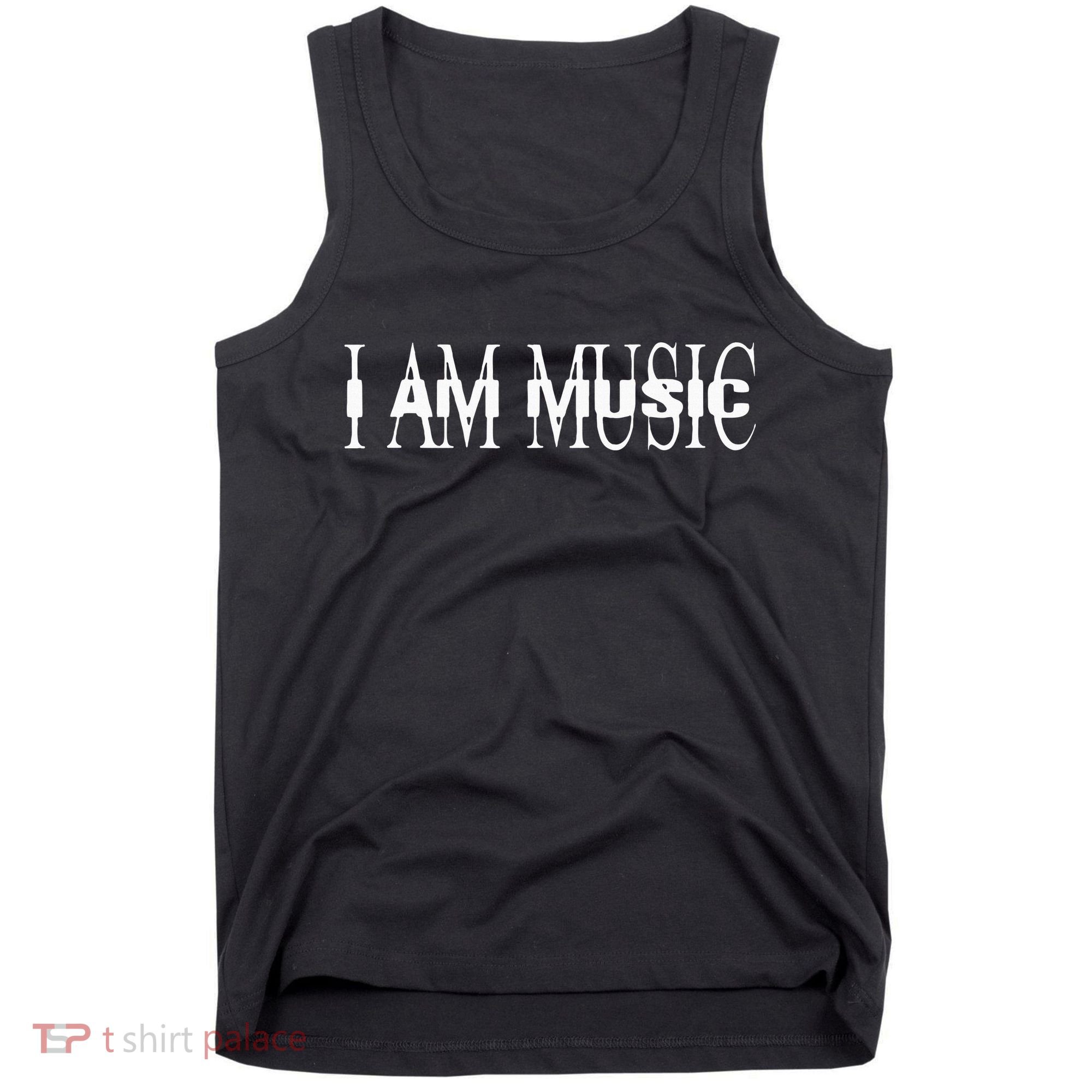 I Am Music Rap Trap Hip Hop Rage Tank Top
