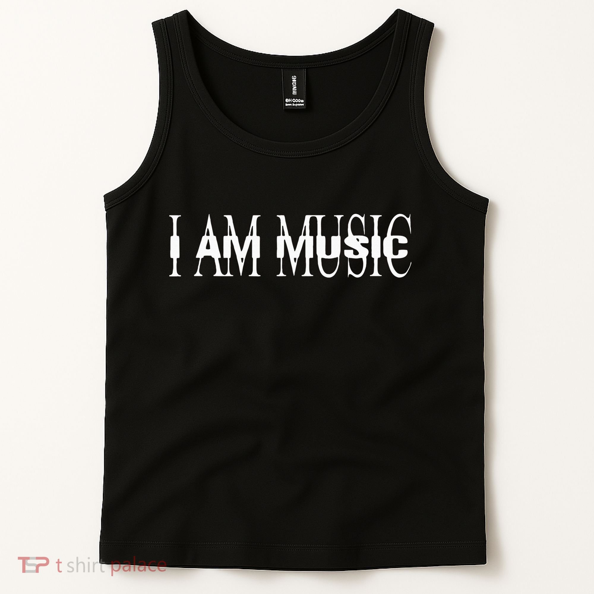 I Am Music Rap Trap Hip Hop Rage Tank Top
