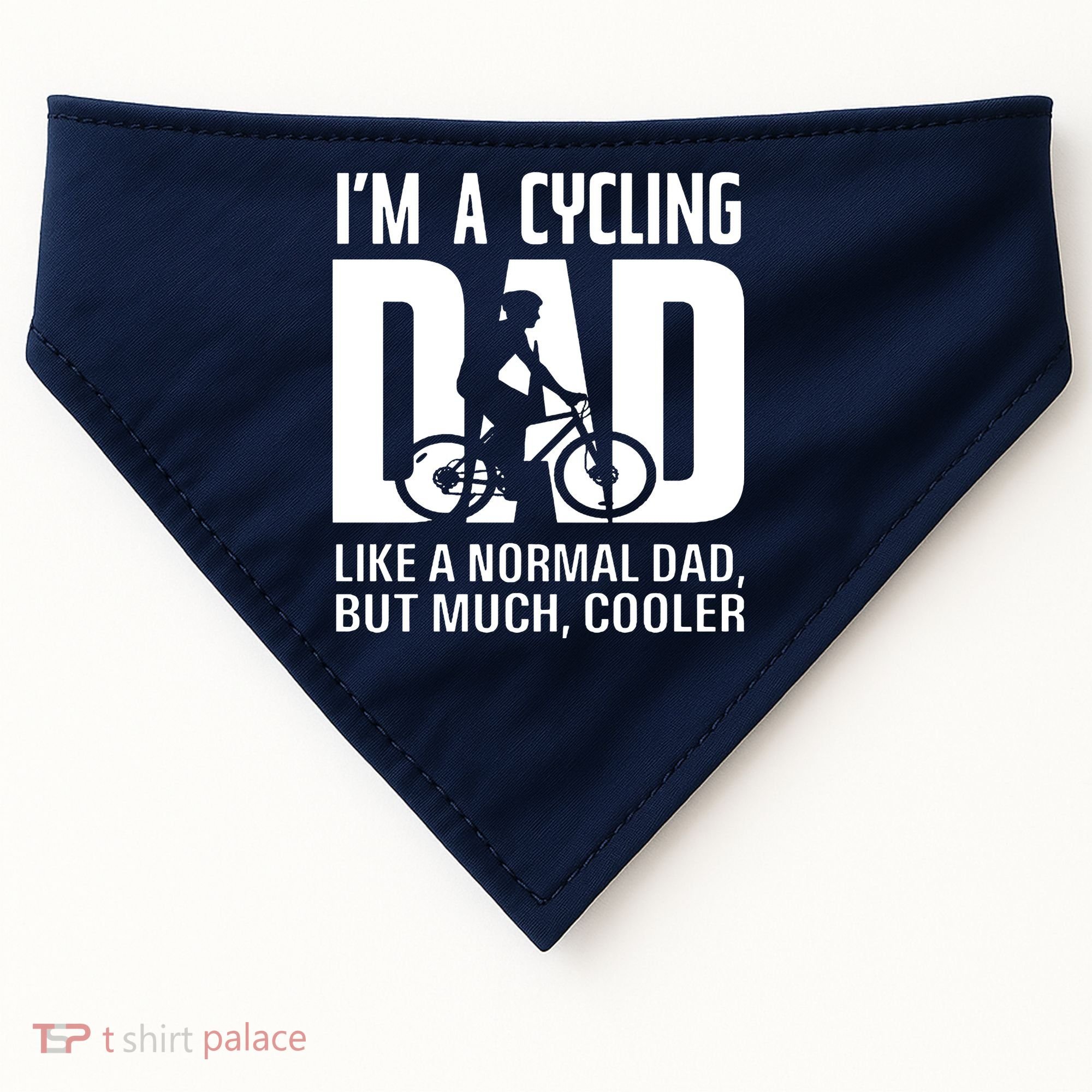 I'm A Mens Bike Cycling USA-Made Doggie Bandana