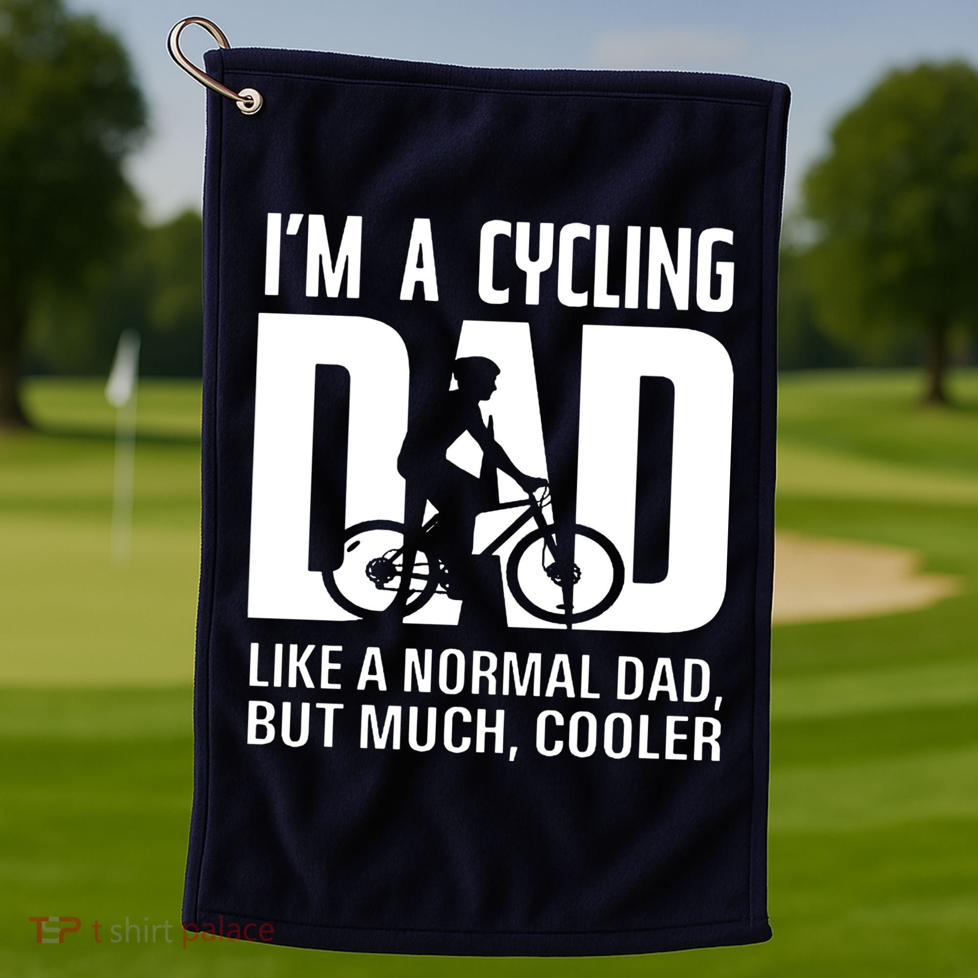 I'm A Mens Bike Cycling Golf Towel