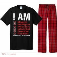 I Am My Ancestors Wildest Dreams Cool Black History Gift Meaningful Gift Pajama Set thumb 0
