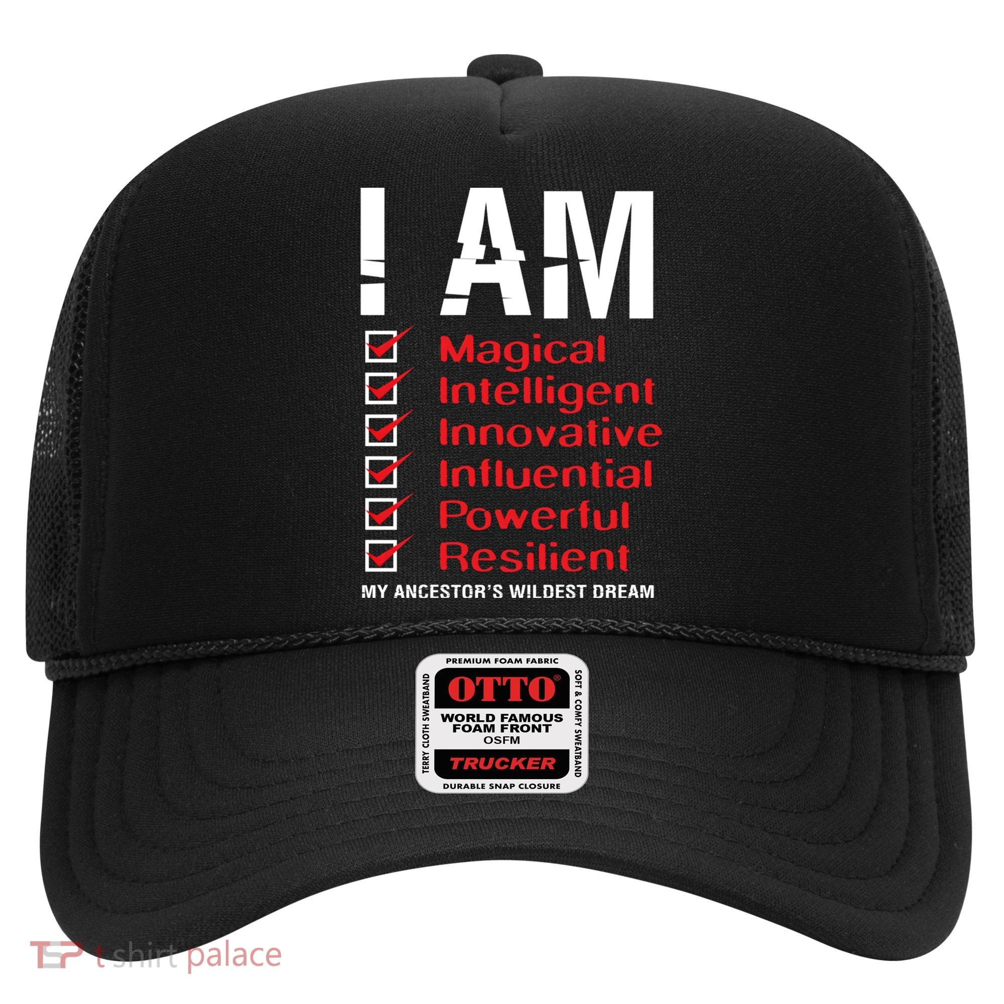 I Am My Ancestors Wildest Dreams Cool Black History Gift Meaningful Gift Hat