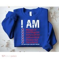 I Am My Ancestors Wildest Dreams Cool Black History Gift Meaningful Gift Sweatshirt thumb 2