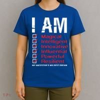 I Am My Ancestors Wildest Dreams Cool Black History Gift Meaningful Gift T-Shirt thumb 4