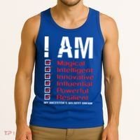 I Am My Ancestors Wildest Dreams Cool Black History Gift Meaningful Gift Tank Top thumb 3