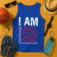 I Am My Ancestors Wildest Dreams Cool Black History Gift Meaningful Gift Tank Top thumb 4