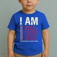 I Am My Ancestors Wildest Dreams Cool Black History Gift Meaningful Gift Toddler T-Shirt thumb 2
