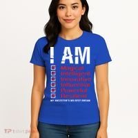I Am My Ancestors Wildest Dreams Cool Black History Gift Meaningful Gift Women's T-Shirt thumb 4
